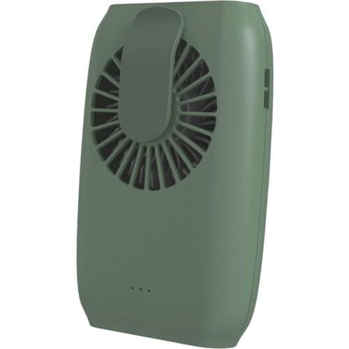 WT-F22 Portable Neck Fan Mini Handheld Desktop Usb Charging Hanging Waist Fan For Indoor And Outdoor