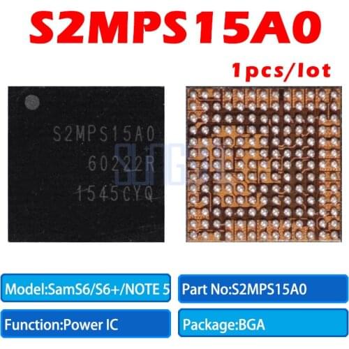 1pcs/lot 100% Original S2MPS15A0 For SAMSUNG S6 G9200 G9250 big large main power IC S2MPS15AO