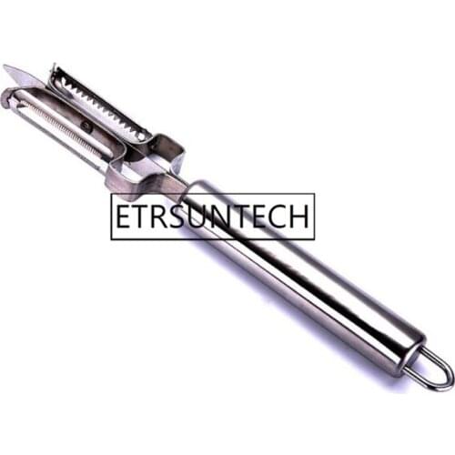 100pcs Multifunctional Vegetable Fruit Peeler Stainless Steel Potato Cut Carrot Slicer Grater Plant Cut Kitchen Accessory