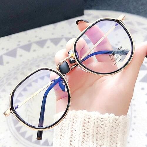 2020 Office Anti Blue Light Oversized Glasses Computer Women Blue Blocking Gaming Big Size Men Eyeglasses Frame Optical Glasses