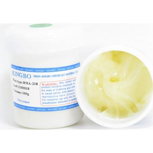 Promotions!! Kingbo RMA-218 bga Solder Flux Paste Solder 100g for SMT Reballing