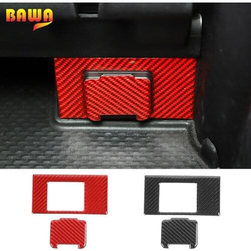 BAWA Interior Accessorie Inverter Power Socket Panel Decoration For Dodge RAM Cover Stickers For Dodge RAM 2018+ Car Products