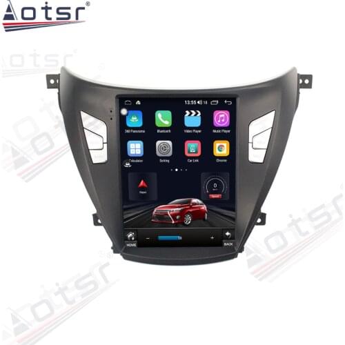 For Hyundai Elantra 2012-2015 Android Car Radio Player GPS Navigation 360 Panoramic Cam Auto Stereo Multimedia DSP Carplay 4G