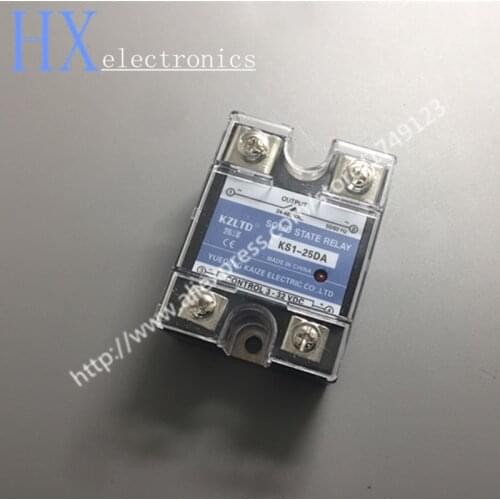 Free shipping 10PCS SSR-25DA DC-AC 25A Solid State Relays 220V AC Output 3-32V DC to 24-480 V AC 12V Solid State Relay
