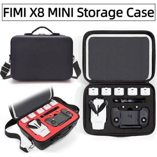 Case For DJI fimi x8 mini Portable bag Storage box Carrying Case single shoulder bag body remote control battery bag for X8 mini