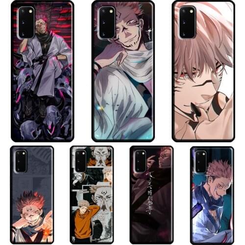 Ryomen Sukuna Jujutsu Kaisen Anime Case For Samsung Galaxy S21 Ultra S20 FE Note 20 Ultra Note 9 10 S8 S9 S10 Plus S10e Cover