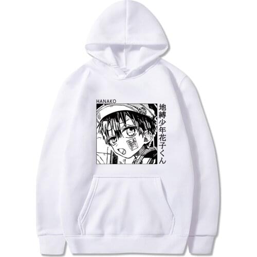 Hanako-Kun Men Female Hoodies Classic Anime Graphic Print Streetwear Pullover 2021 Fashion Hip Hop Sweatshirt Hooded Unisex