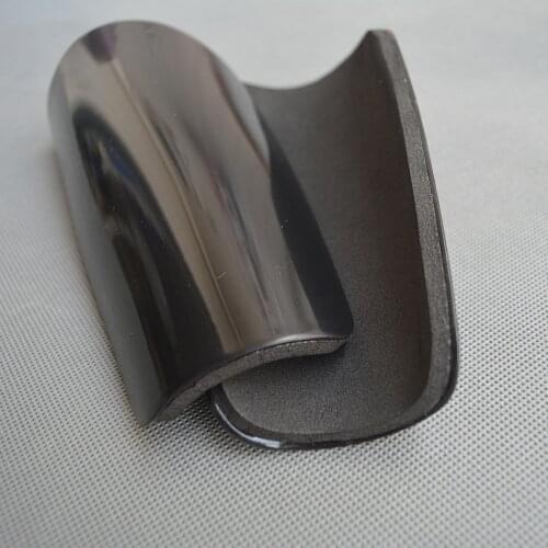 Customized Service On Football Shin Guards Thickened Semi Finished DIY Custom Pattern Printing Leg Protection Plastic Plate