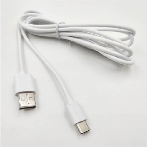 1m/2m/3m Charging Cable USB White Data Line Replacement Wire for PS5 Handle Controller