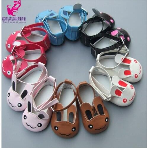 Quality Cute doll shoes for 18 inch doll and baby dolls shoes reborn dolls leather shoes