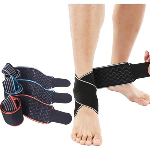 Ankle Compression Brace Elastic Support Bandage Football Basketball Nylon Ankle Protector Guard Sports Sprain Prevention Bandage