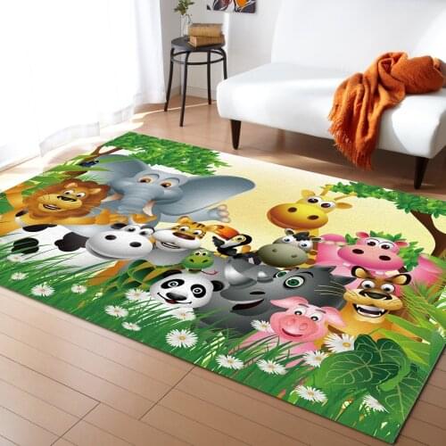 Little dinosaur cartoon carpet home carpet Rug Carpet living room living room decoration kids room rug Carpet in the bedroom rug