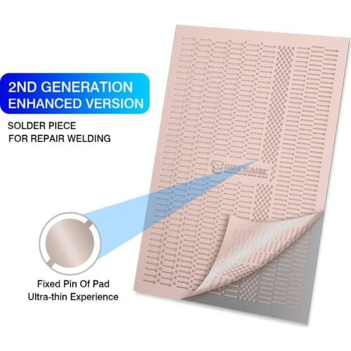 Soldering Lug Solder Piece Rework Pad Welding Point Repair for Phones IC BGA PCB Fingerprint Welding Plates Dot-Repairing Tool