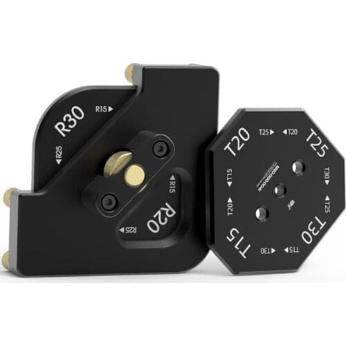 Trimming machine R rounded beveled template Router Table Corner Jig Radius Chamfer Profile Template Kit Woodworking DIY tools