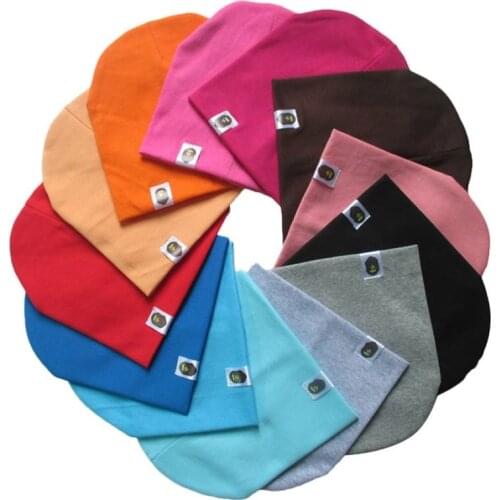 Hot Solid Children Knitted Hat 0-3 Years Old Newborn Baby Hat Winter Cotton Warm Cap Spring Autumn Toddler Beanie Boy Girl Hat