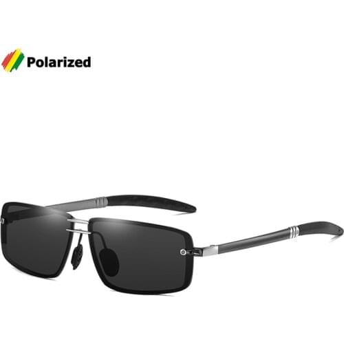 JackJad 2021 Vintage Classic Cool Square Metal Style Polarized Sunglasses For Men Driving Fishing Brand Design Sun Glasses A682