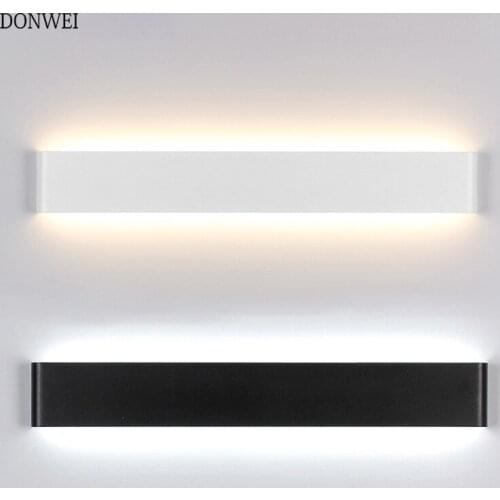 Modern Led Aluminum Wall Light fixture staircase lighting sconce lamp bedside lamp wall lamp bathroom mirror light AC85~265V