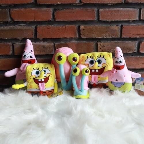 SpongeBob plush, the loved bikini Bottom characters, Gary, Patricio and Bob Espona, get all