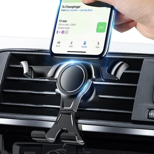 Universal Gravity Car Phone Bracket Holder Air Vent Navigation Stand Mount Car Styling