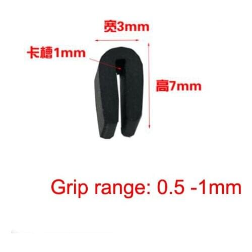 1 Meter U Channel EPDM Moulding Trim Strip Edge Guard Rubber Sealing Strip Weatherstrip Car Door Protector