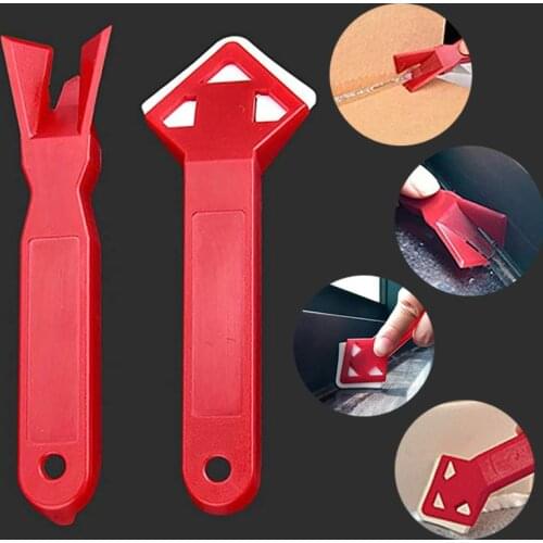 2 Pieces/set Utility Floor Cleaner Mini Handmade Tools Scraper Tile Cleaner Surface Glue Residual Shovel herramientas