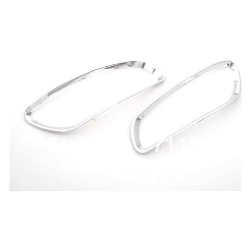 Car Styling Chrome Rear Reflector Fog Cover For Hyundai Santa Fe 2010-2012