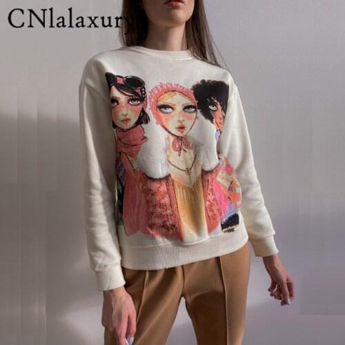 Женские толстовки с принтом Cnlalaxury China At AliExpress