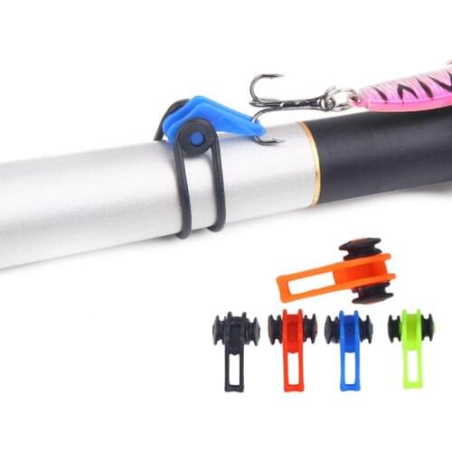10Set/Bag Fishing Hook Hold Keeper Fishing Rod Accessories Fishing Hook Secure Device Outdoor Fishing Bait Safety Holder PJ92