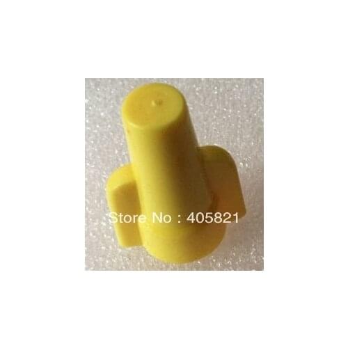 Double wings screw on wire connectors yellow For Wire MIN #18*2/ MAX#12*3