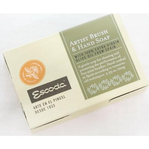 Spain imported ESCODA artist brush hand-washing pen soap olive oil soap neutral hand-washing painting