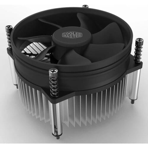 Cooler Master i50C MINI CPU Cooler Radiator 95mm Quiet Fan For intel LGA 775 1150 1151 1155 1200 For AIO and M-ATX Cooling
