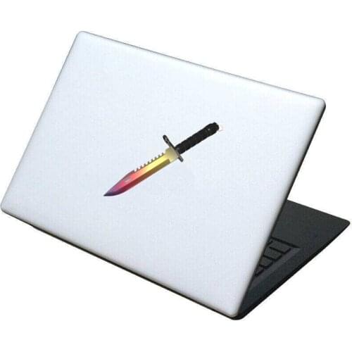 Sticker Creative Car Decals for CS GO Brass Knuckles Knife Car Stickers Waterproof Vinyl Decoration for BMW JDM Laptop Tunk,13cm