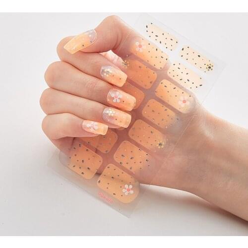 Patterned Nails With Creative Nail Polish Nail Wraps DIY Polish Foil Nail Stickers Designer Nail Accesoires Nailart Sticker