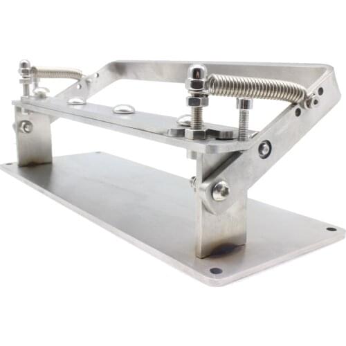 Portable Manual Leather Peeling Machine Stainless Steel Leather Shoveling Peeling Machine Cowhide Sheet Leather Separation Tool