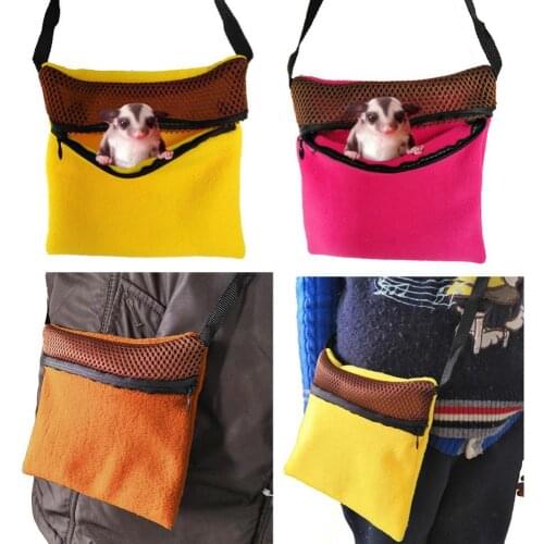 1PCS Portable Breathable Hamster Hedgehog Bag Carrier Cage Pets Outdoor Travel Pouch pet accessories hamster accessories