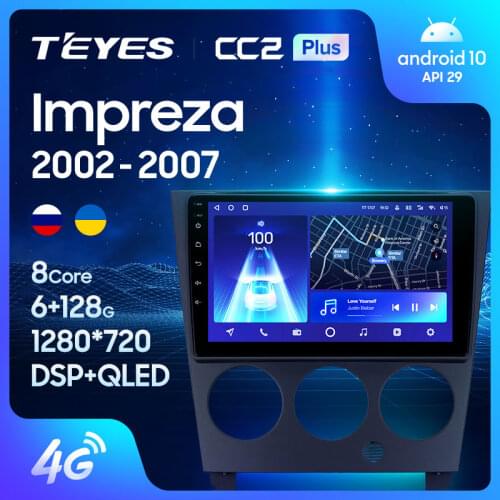 TEYES CC2L CC2 Plus For Subaru Impreza GD GG 2002 - 2007 Car Radio Multimedia Video Player Navigation GPS Android No 2din 2 din dvd