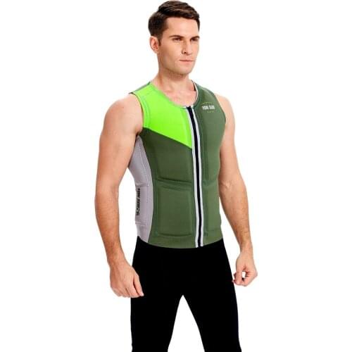 Surfing Kayak Life Jacket Vest Adult Snorkeling Vest Water Skiing Equipment Men anticollision Life vests For Swimming Boating