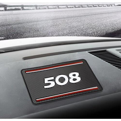 1pcs Car Anti Slip Mat Phone Holder non slip Pad Non-Slip Mat For Peugeot 508 208 307 308 407 408 2008 3008