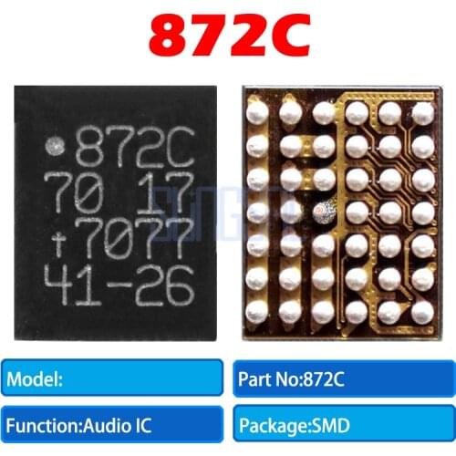 1pcs/lot 100% Original 872C For Huawei P10 plus/mate10 pro/lory V9 Small Audio IC Ringing Amplifier Chip