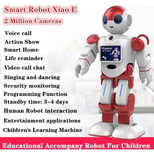 Voice-Controlled Robot child Learning Machine Singing Dancing Action Performance Smart Robot 2 Million Camera Robots toys gifts