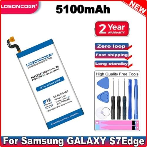 EB-BG935ABE For Samsung Galaxy S7 Edge Battery G935F G9350 G935 G935FD G935P G935T EB-BG930ABE For Samsung S7 Battery G9300 G930
