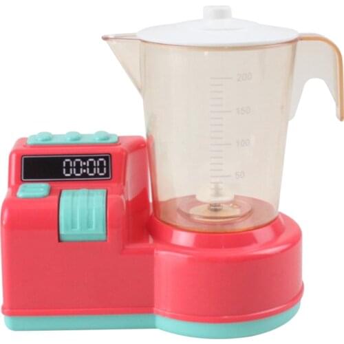 Simulation Kitchen Appliance Juicer Blender With Lights Child Role Toys