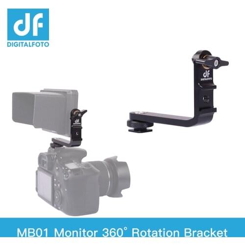 MB01 Monitor 360 degrees Rotation L Bracket hot shoe for 5.5-5.7inch monitor F550 F570 S5 Feelwrold Bestview SmallHD monitor