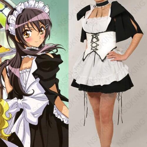New Anime Kaichou wa Maid-sama maid outfit uniform Ayuzawa Misaki Cosplay costume for women custom made