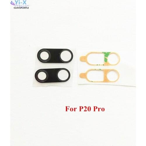 Wholesale Price 50PCS/Lot New Rear Back Camera Glass Lens For Huawei Ascend P20 Pro P20Pro Phone Housing Replacement Parts