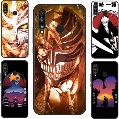 BLEACH Ichigo Kurosaki Manga For Huawei P20 Lite P30 P40 Pro P Smart 2019 2021 Nova 5T Case For Honor 10i 20 8A 8X 9X