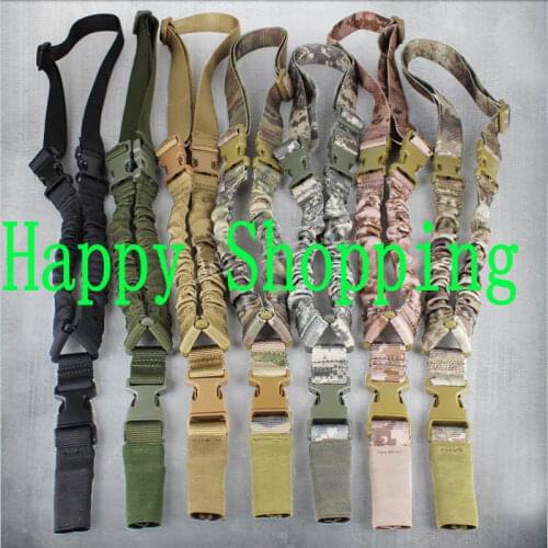 Tactical 1000D Single Rifle Rope Military Sling Shoulder Strap Adjustable Gun Strap Army Airsoft Hunting Accessories