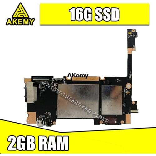 Z300CNG 16GB SSD 2GB RAM C3230 Mainboard REV 1.3 For Asus Z300CG Laptop motherboard Z200C motherboard 100% Tested