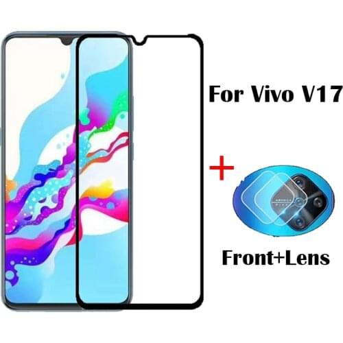 4IN1 Camera + Screen Tempered Glass For Vivo v17 Screen Protector Lens Glass On Vivo v17 protective Glass