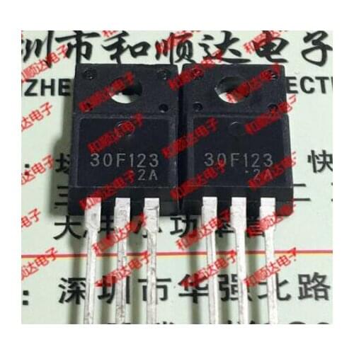 Free shipping 100PCS 30F123 GT30F123 TO-220F